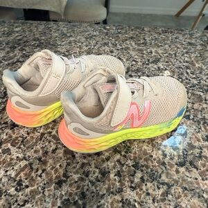 New Balance size 7 Little Kids - rainbow sneakers